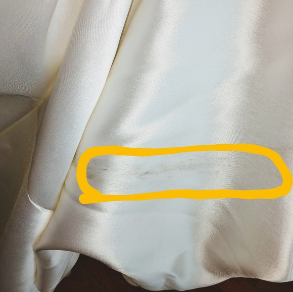 Wedding Dress w/ long sleeve from Nordstom. Plus size 22 - Picture 6 of 7